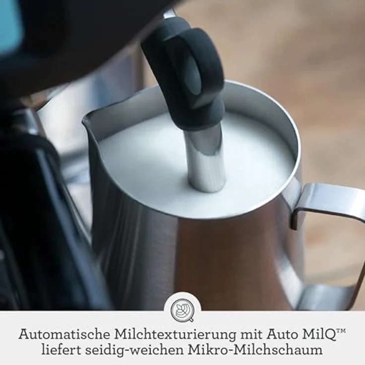Sage Appliances SES880 Espressomaschine mit integriertem Mahlwerk, Schwarz – Bild 6