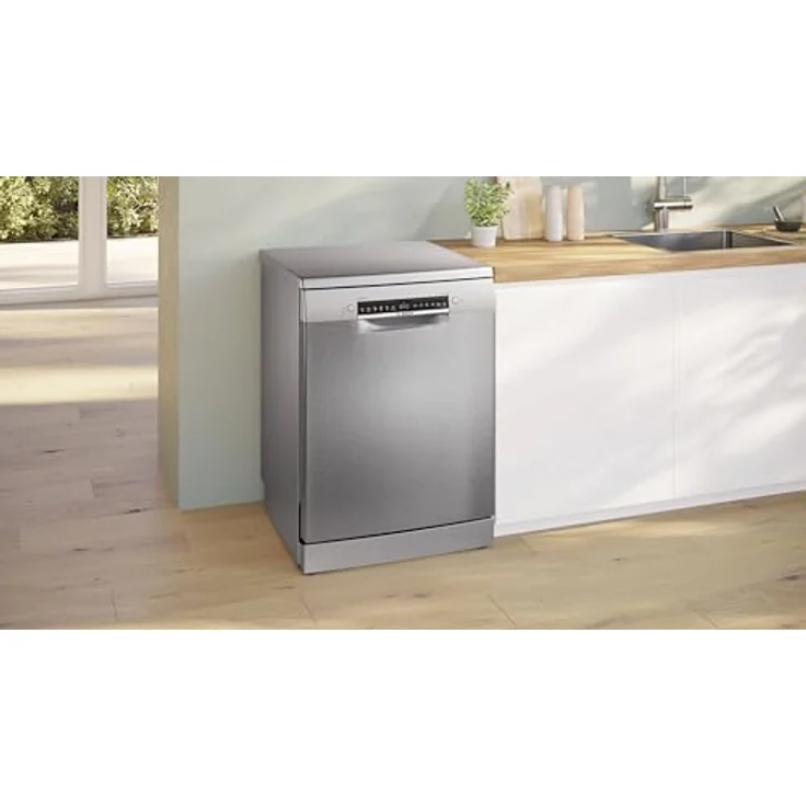 Bosch SMS4EVI08E, Freistehender Geschirrspüler mit 60 cm Breite, gebürstetem Stahl und Home Connect App – Bild 11