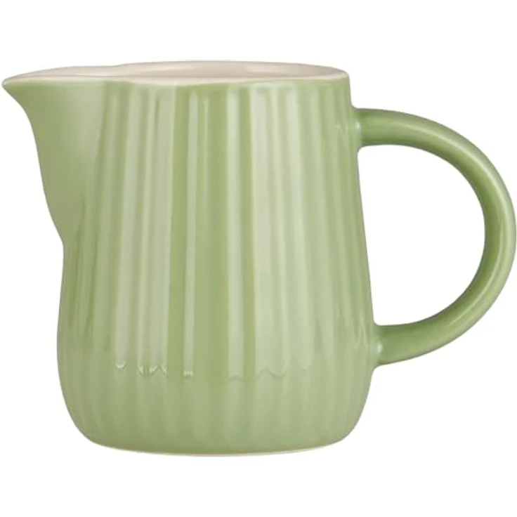 IB Laursen Mynte Milchkännchen, Keramik Sahnekännchen in Wasabi Grün, 200 ml – Bild 1