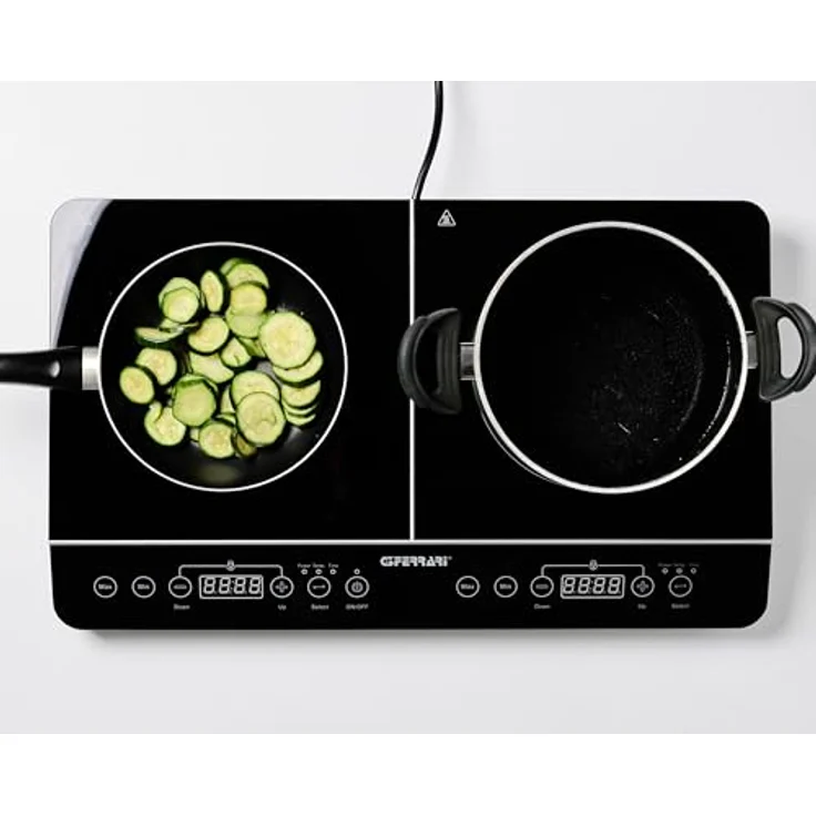 G3Ferrari G10047 Hi-Tech Chef Induktionskochfeld, 2 Platten – Bild 2