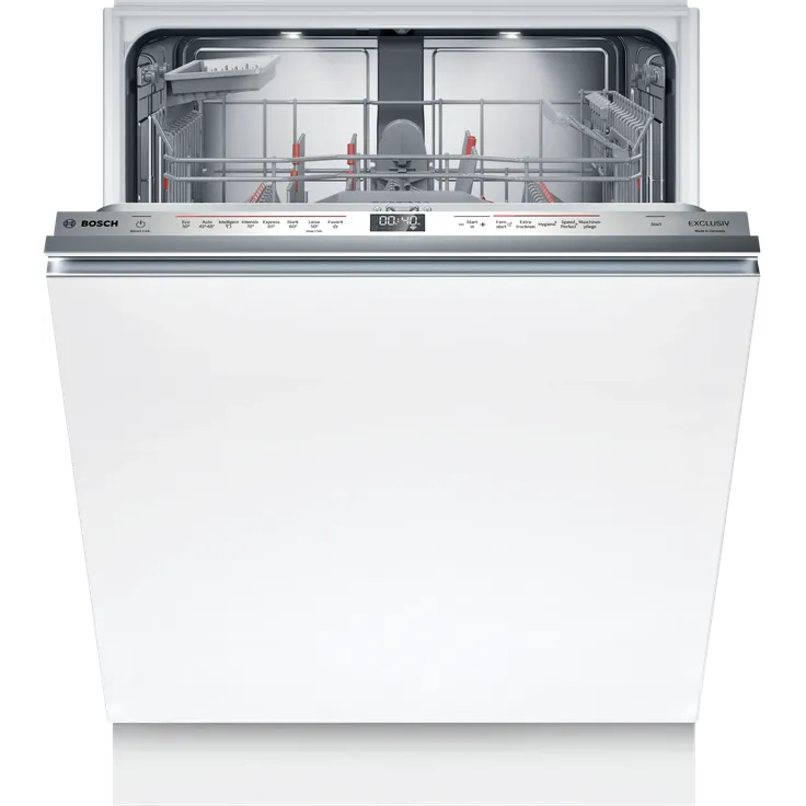 Bosch Exclusiv SMV6ZBX04D, Vollintegrierter Geschirrspüler 60 cm mit PerfectDry Technologie und Intensivreinigungszone