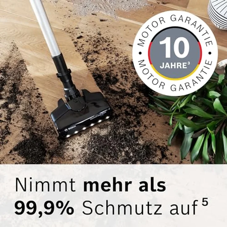 Bosch BSS711W Unlimited Serie 7 Handstaubsauger, 40 min Akkubetrieb, Akkuwechsel-Option, weiß – Bild 3