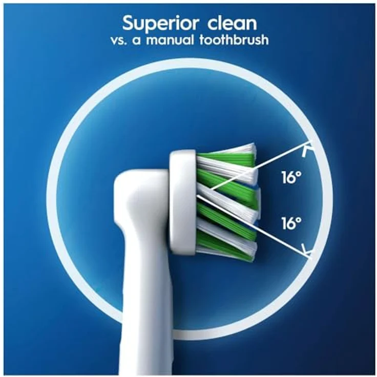 Oral-B Aufsteckbürsten Cross Action CleanMaximizer 4+4+4 Pack – Bild 3