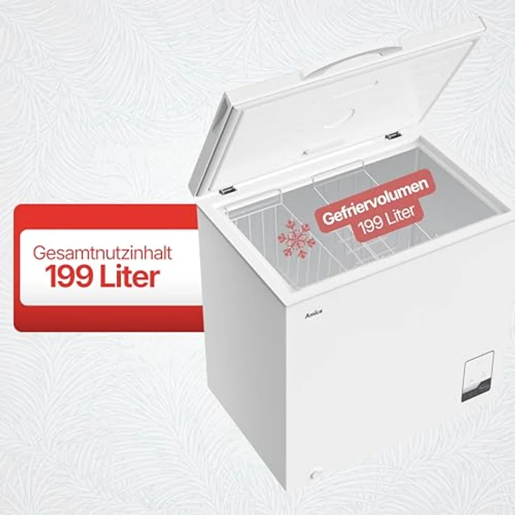 Amica GT 313 105 W Gefriertruhe, freistehend, Energieklasse E – Bild 3