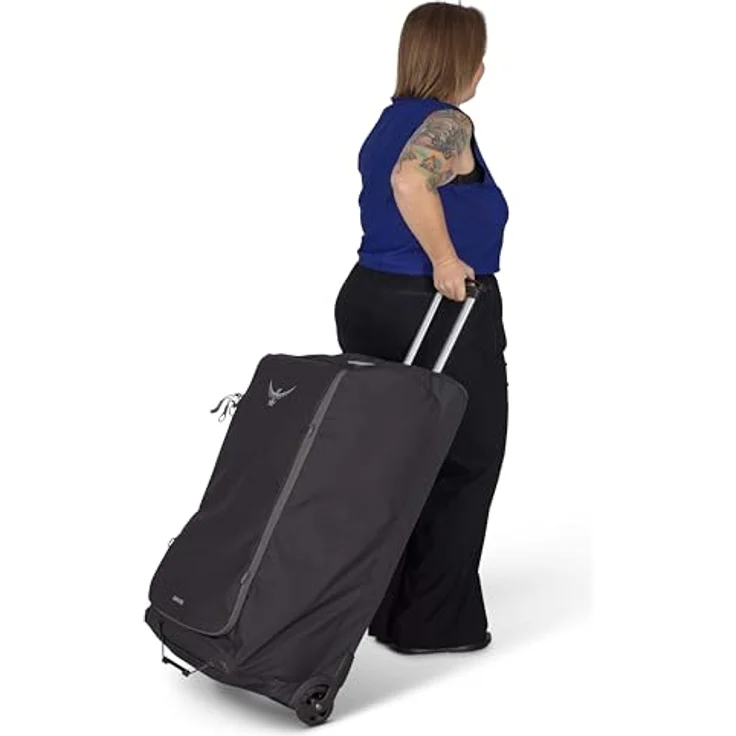 Osprey Daylite 115, 2 Rollen Reisetasche mit 115 l Volumen, Schwarz, 82 cm, wetterfest und arretierbarer Griff – Bild 11
