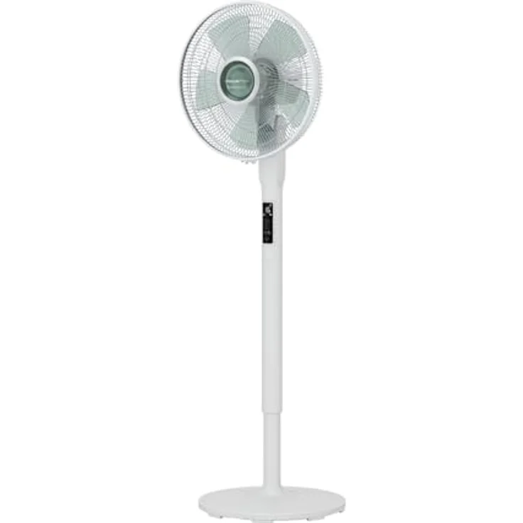 Rowenta Turbo Silence Extreme +, Standventilator mit 16 Geschwindigkeiten und 3 automatischen Modi, leiser Ventilator mit Effitech-Technologie, Oszillation 120 Grad, Höhe verstellbar - VU5890, schwarz – Bild 1