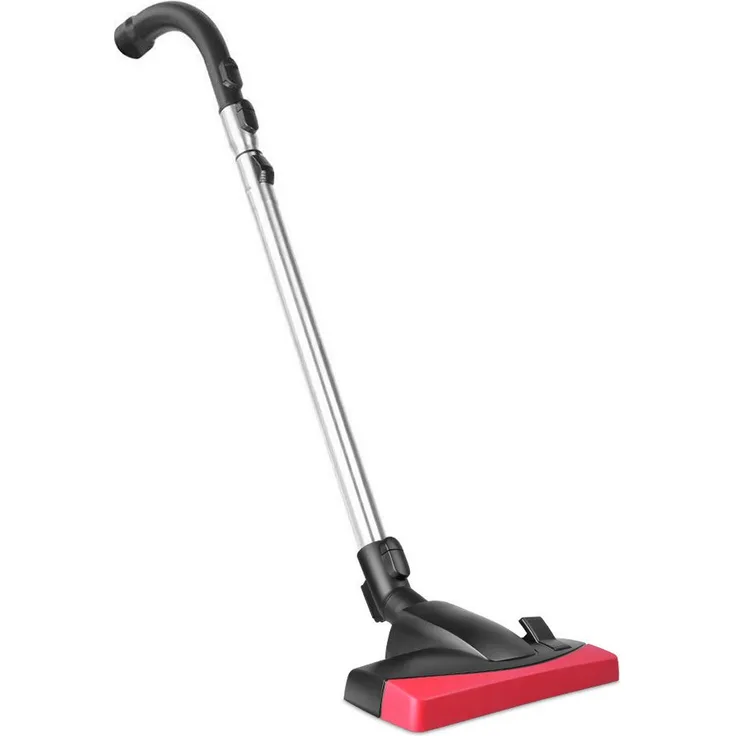PRIMEBAG Staubsaugerrohr Bodendüse Griff für Miele Staubsauger, Teleskoprohr 64-104 cm, Schwarz/Anthrazit, mit Parkfunktion und Klick-Mechanismus