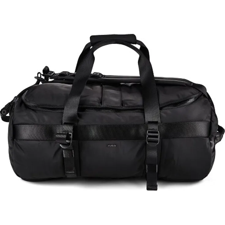 Hugo Ayden Weekender Reisetasche, 55 cm, schwarz, aus 100% Polyester