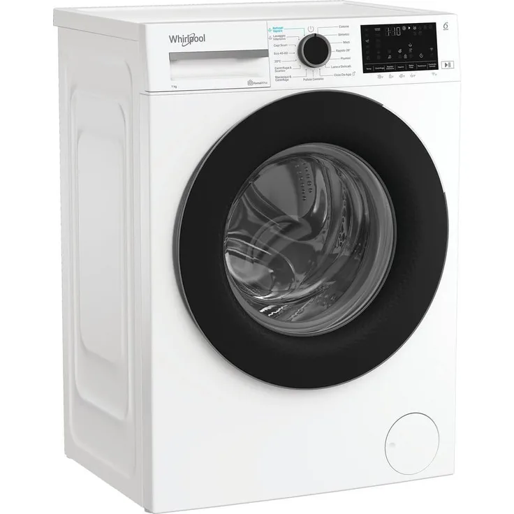 Whirlpool WAM 762WB IT, Frontlader Waschmaschine 7 kg, 1200 RPM, Energieeffizienzklasse A, Weiß