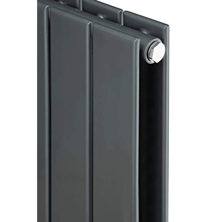 Ximax Raumheizkörper P1 Duplex, 59,5 x 180 cm, Wärmeleistung 1.576 W bei 75 °C, Anthrazit – Bild 2