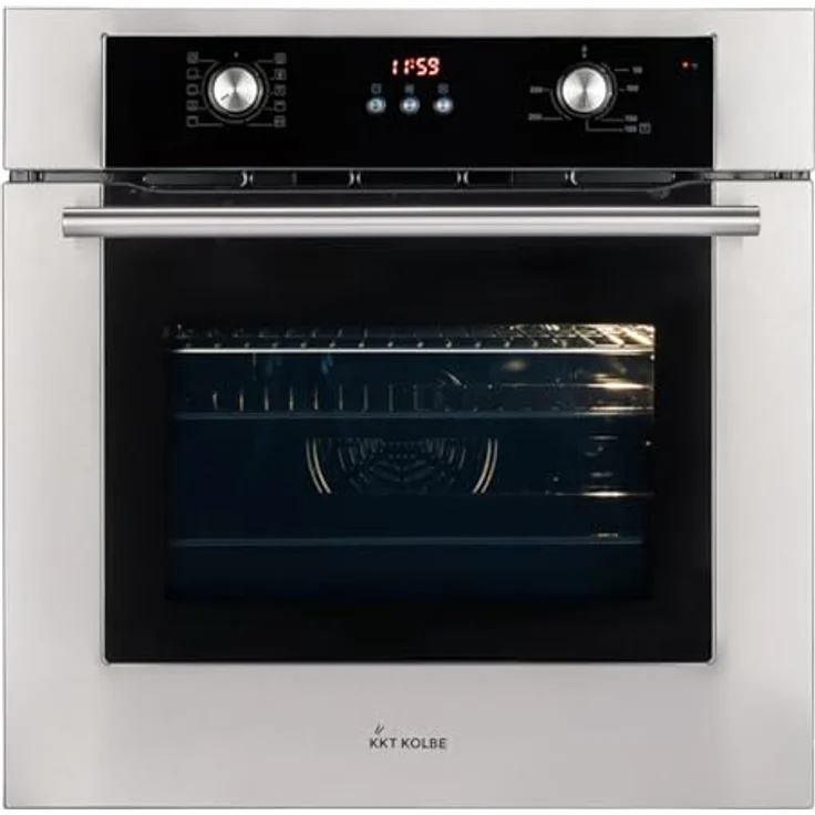 KKT KOLBE Einbaubackofen 60 cm BO8810SS | 70L | 3kW Heißluft Teleskopauszüge Automatik-Timer 2-fach Wärmeschutzverglasung Kindersicherung – Bild 1