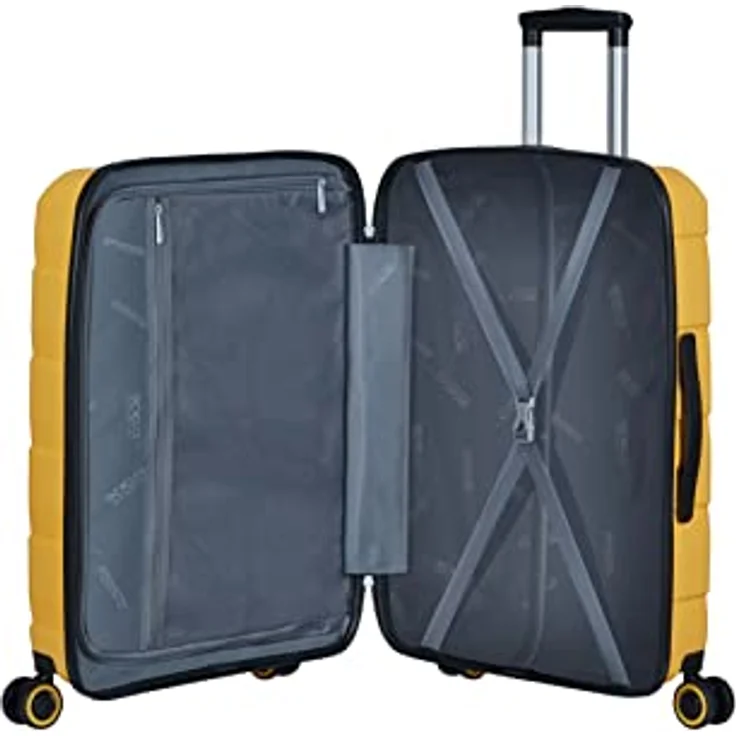 American Tourister Air Move - Spinner L, Koffer, 75 cm, 93 L, Gelb (Sunset Yellow) – Bild 5