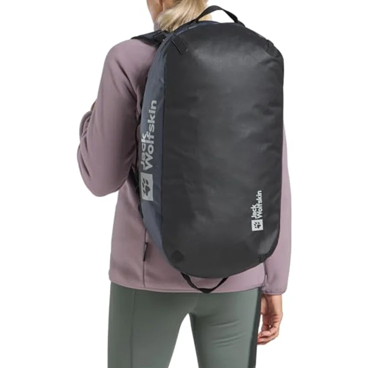 Jack Wolfskin All-In Duffle 35 Weekender Reisetasche, 58 cm, 100% Polyester, blau – Bild 5