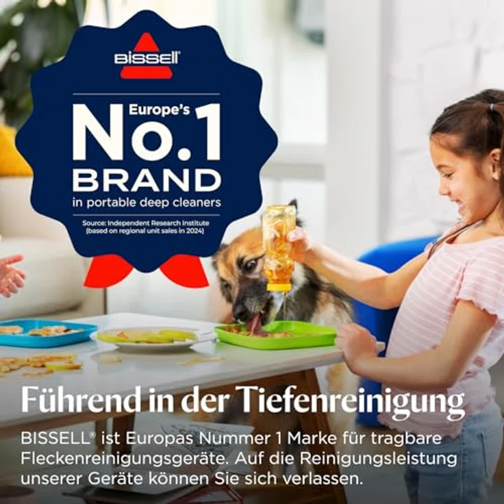 Bissell SpotClean Mini, Tragbarer Polsterreiniger mit Kabel, 12.000 Pa Saugleistung, ideal für schnelle Reinigungen im Auto, Boot und Sofa, 41491 – Bild 2