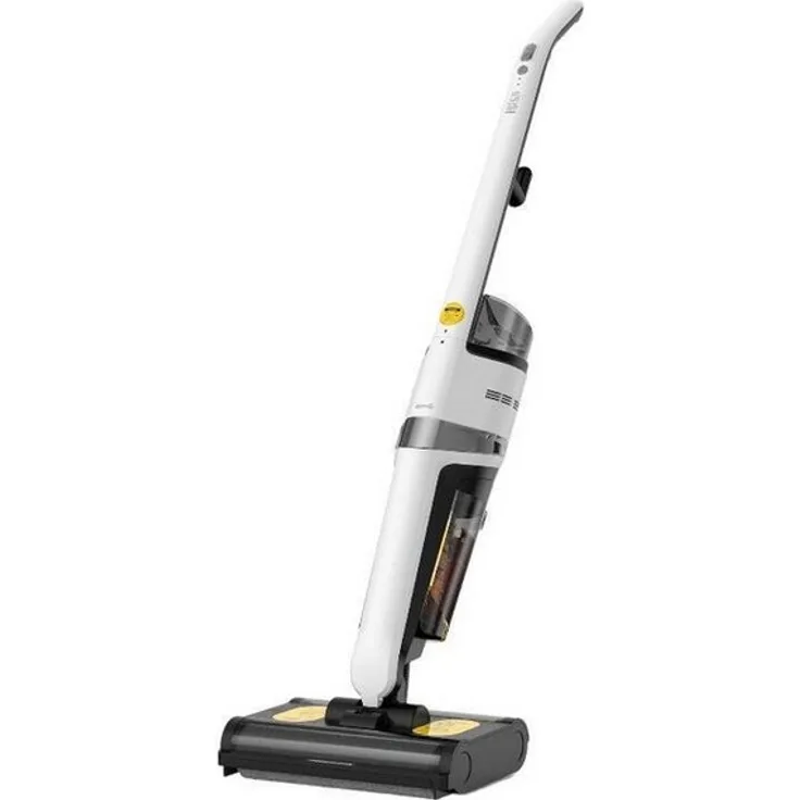 Deerma DEM-VX20W, Akku-Handstaubsauger mit Wischfunktion, 420 Watt, IPX4 wasserfest, automatische Reinigung, inklusive zwei Wassertanks