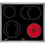 Neff N 50, Elektrokochfeld, 60 cm, herdgesteuert, Schwarz, Mit Rahmen aufliegend, M16SRF0L0, Kochfeld, Schwarz
