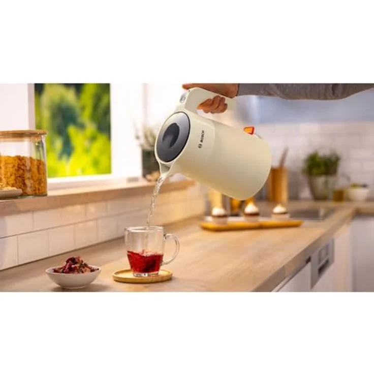 BOSCH Wasserkocher TWK2M167, Beige, 2400 W, 1,7 l – Bild 2