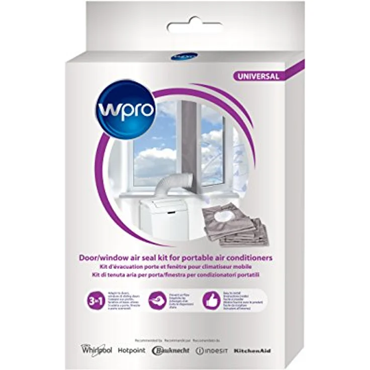 Whirlpool CAK002 Dichtungssatz für Fenster und Türen für Klimageräte – Bild 2