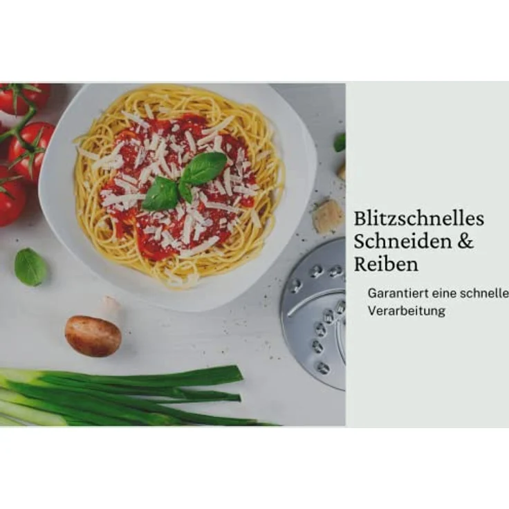 Genius Nicer Dicer Pegasus Gemüsezerkleinerer 10-tlg | Handzugdeckel | geringer Kraftaufwand | Gemüseschneider für schnelles & sicheres Arbeiten | fein reiben + grob schneiden… – Bild 4