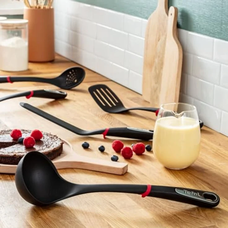 Tefal Ingenio K20601 Suppenkelle, 40 cm, Kunststoff, schwarz – Bild 3