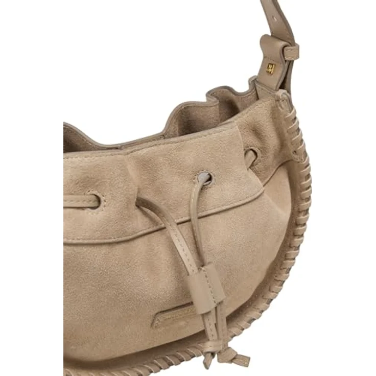 Marc O'Polo Umhängetasche aus Leder, 27.5 cm, grau, 100% Leder – Bild 5