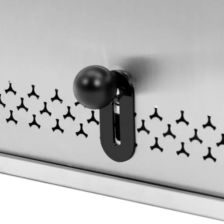 Royal Catering Gastronomie-Toaster für 6 Scheiben 2500 W 5-min-Timer Edelstahlgehäuse Schlitztoaster – Bild 3