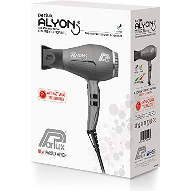Parlux 8021233132261 Alyon Ionic graphit Haartrockner – Bild 3