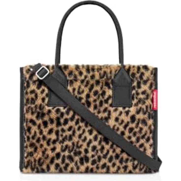 REISENTHEL® Shopper Daily Shopper, Polyester, 7 l, leo fake fur, Druckknopfverschluss – Bild 5