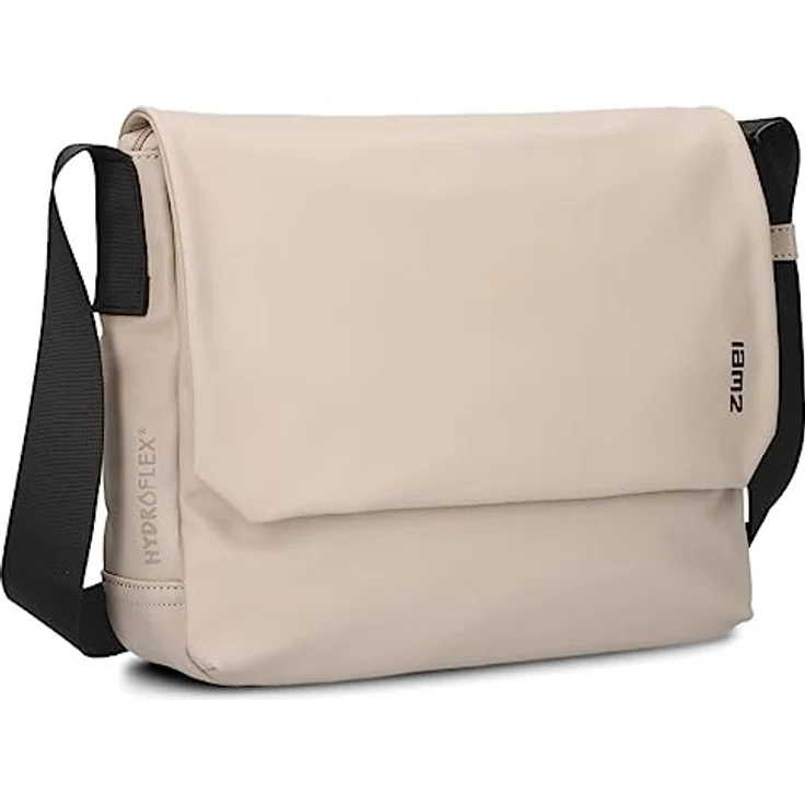 ZWEI Cargo CA130, Umhängetasche aus robustem Kunstleder, 33 x 12 x 26 cm, Nude – Bild 2