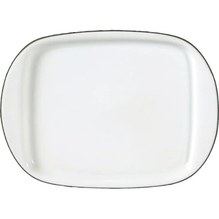 Seltmann Weiden Lido Butterdose 250 g rund Black Line [RAB], Porzellan, spülmaschinenfest und mikrowellengeeignet – Bild 2