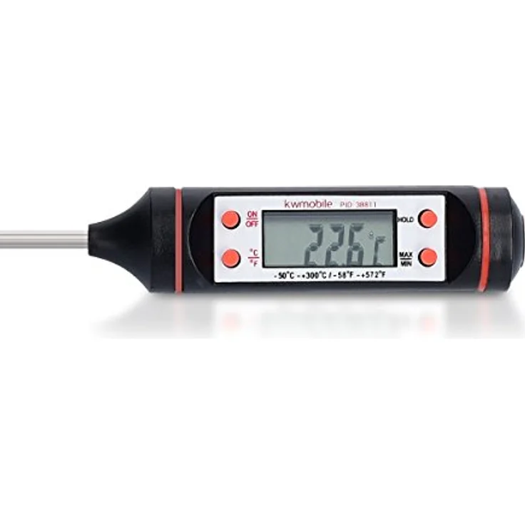 KW-Commerce Digitales Küchenthermometer mit LCD-Display  – Bild 5
