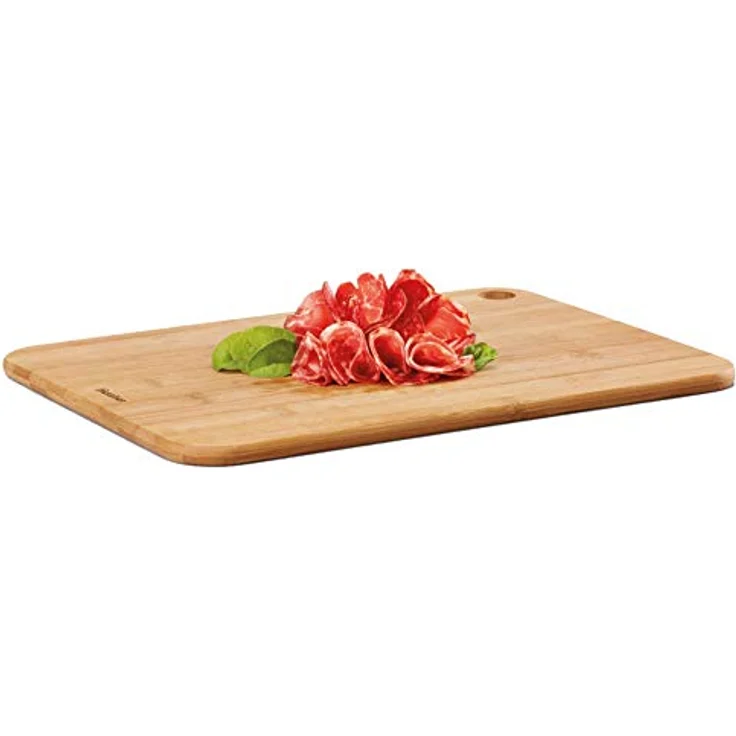 Schneidebrett 35x25x1, 0 cm Bambus – Bild 6