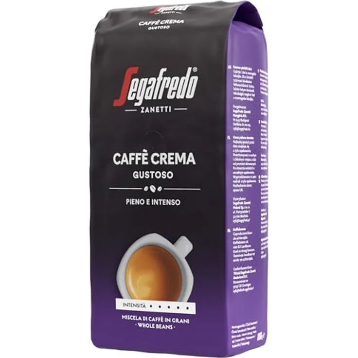 Segafredo Zanetti Caffé Crema Gustoso (1 x 1000 g), Kaffeebohnen – Bild 3