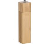 Neuetischkultur Salzmühle Salz- oder Pfeffermühle Holz eckig 21,7 cm, Gewürzmühle, nachhaltiges Bambusdesign