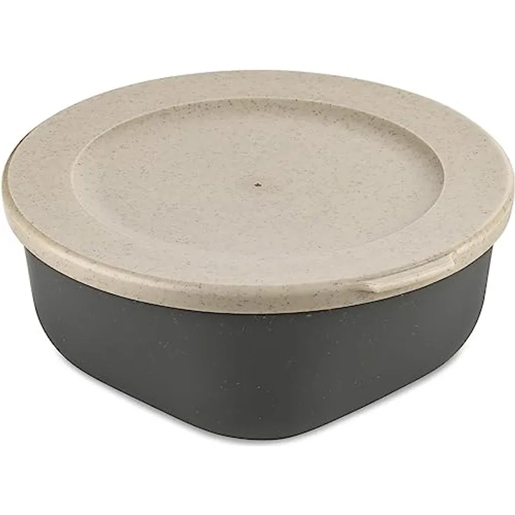 CONNECT BOX 0,7 Box mit Deckel 700ml nature ash grey