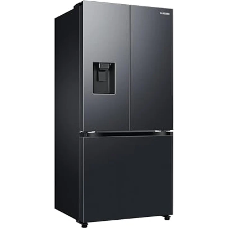 Samsung French-Door-Kühlschrank RF50C530EB1/EF, 178 cm, 495 l, WiFi & SmartThings AI Energy Mode, Twin Cooling+, Auto Ice Maker, No Frost+, Premium Black Steel – Bild 1