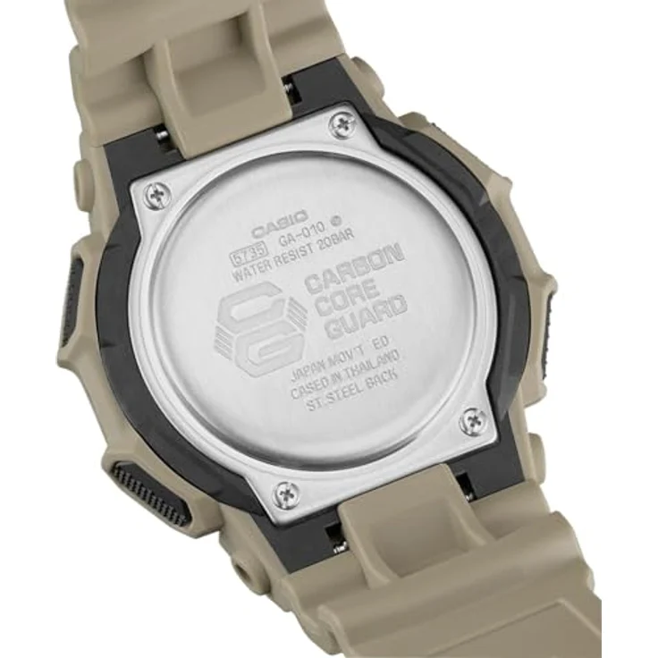 Casio G-Shock GA-010-5AER Armbanduhr, stoßfest, wasserdicht, beige – Bild 3