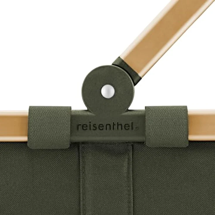 REISENTHEL® Einkaufskorb carrybag Henkelkorb, stabiler Aluminiumrahmen, flach zusammenlegbar, 22 l, grau – Bild 4