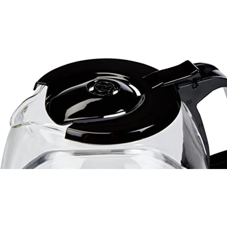 Melitta 1023-01 Ersatzkanne aus Glas für Kaffeemaschine Easy II 1023-02, Schwarz, Borosilikatglas, 1.25 liters – Bild 3
