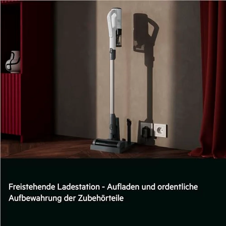 AEG Akku-Stielstaubsauger AP51UH18ST, 200 W, extra stark & kabellos, bis 50 Min. Laufzeit, keine Haarverwicklung – Bild 9