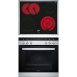 Herdset Siemens MKE 2 KA 175 = HE113FBS2 + EA64RGNA1E + HZ438301 + HZ431002