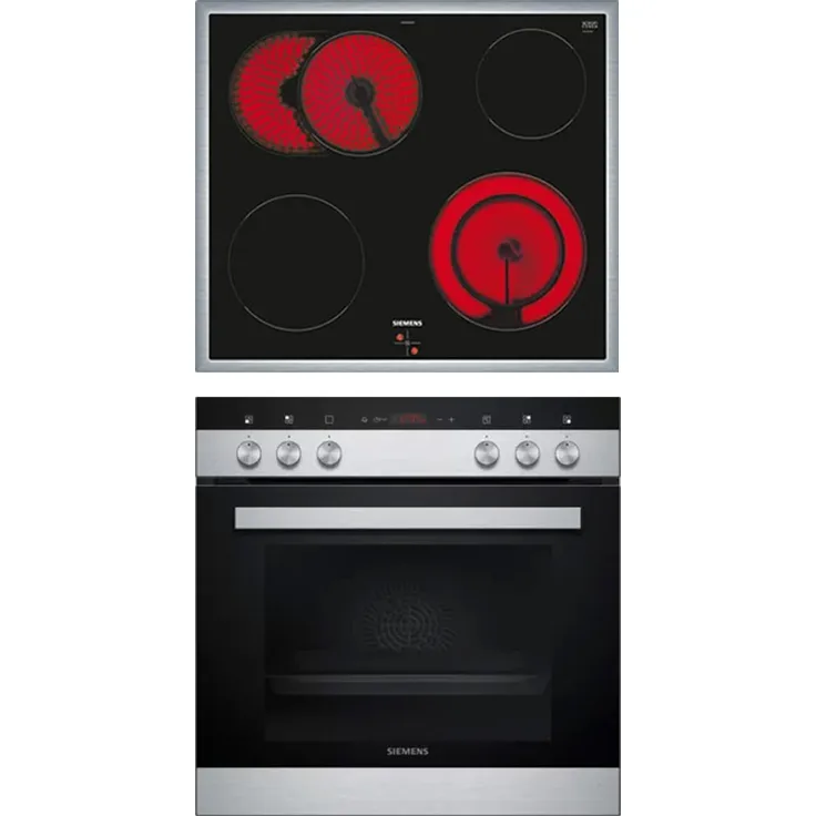Herdset Siemens MKE 2 KA 175 = HE113FBS2 + EA64RGNA1E + HZ438301 + HZ431002