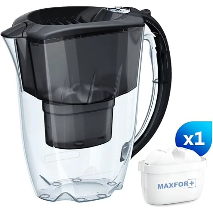 AQUAPHOR Amethyst MAXFOR+ Wasserfilter, Kunststoff, schwarz, 25.5 – Bild 5