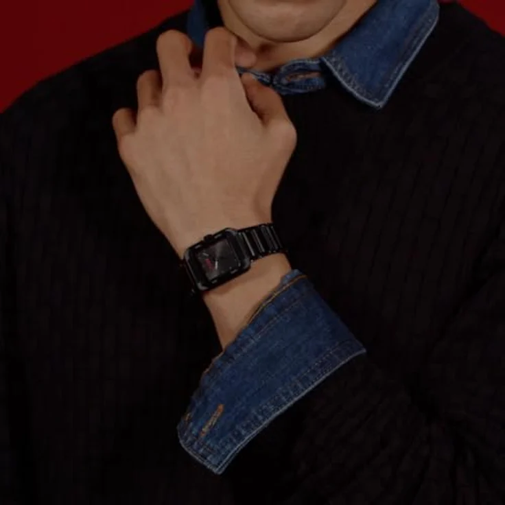 HUGO #THRIVE ANALOG Uhr mit DREI-Zeiger-Quarzwerk für Herren in Schwarz und Edelstahl – Bild 5