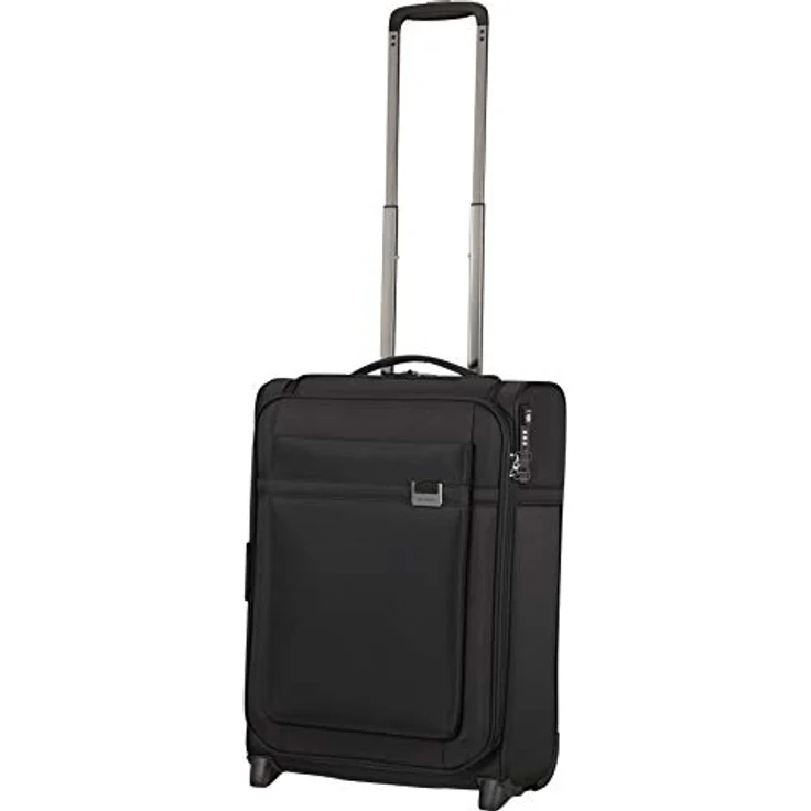 Samsonite Airea - Upright S Toppocket Erweiterbar Handgepäck, 55 cm, 41/46 L, Schwarz (Black) – Bild 4