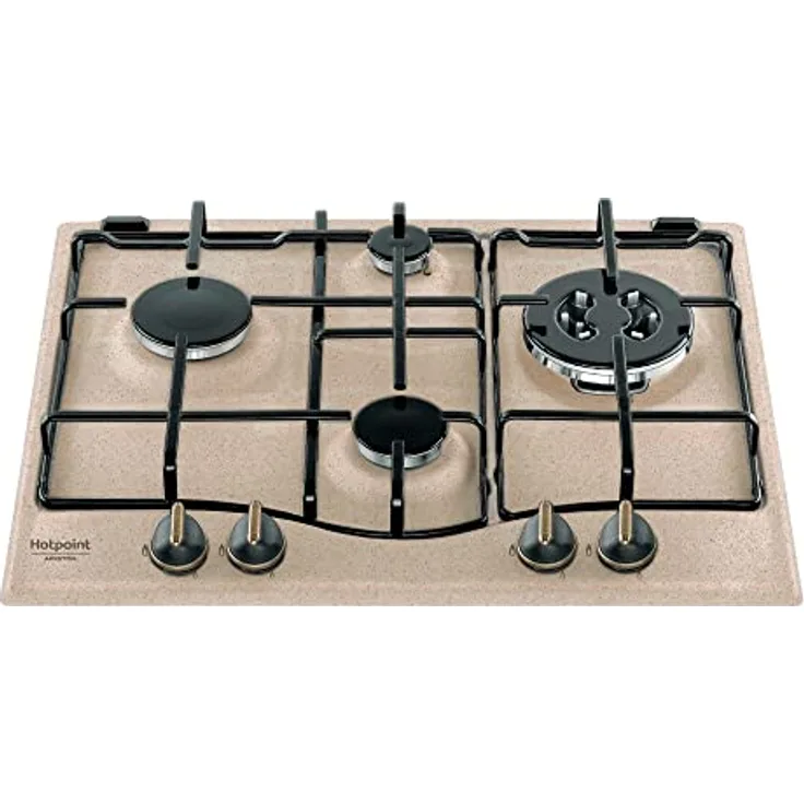 Hotpoint PCN 640 T (AV) R /HA, Gaskochfeld, integriert, 60 cm, emailliert, 4 Zonen, Hafer