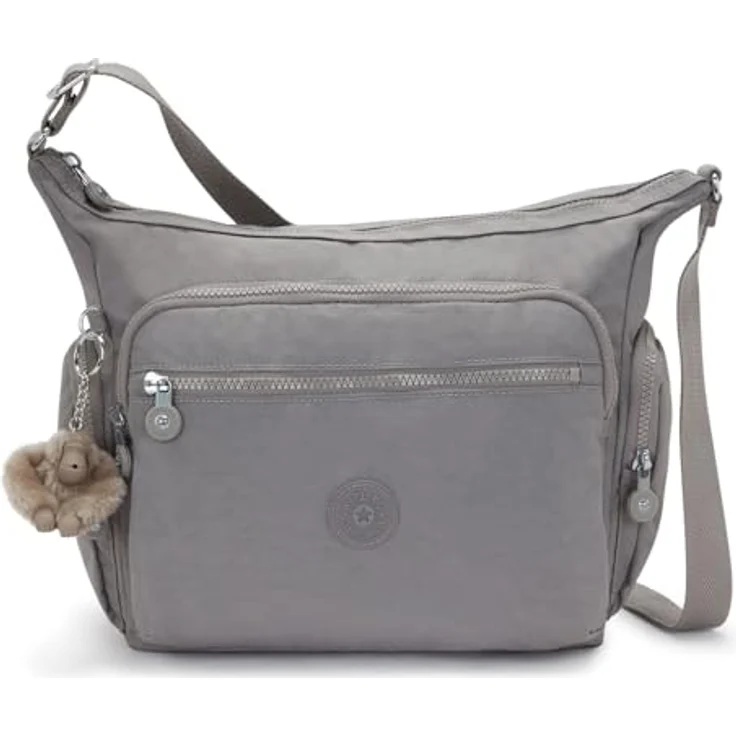 KIPLING Umhängetasche Gabbie Mittelgroß, Crossbody mit verstellbarem Schulterriemen, 12 Liter Volumen, schwarz – Bild 1