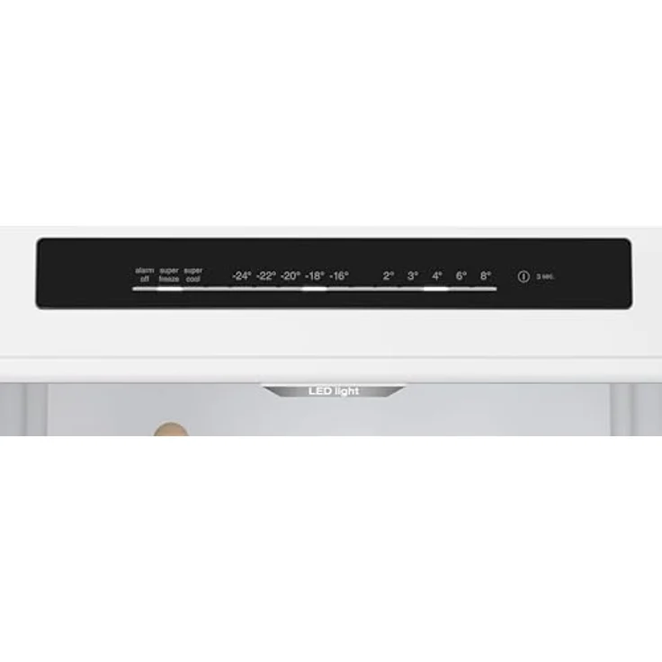 Siemens KG39N2XAF iQ300 Kühl-Gefrier-Kombination, 203 x 60 cm, 260 L Kühlen + 103 L Gefrieren, hyperFresh perfekte Kühlung für Fisch und Fleisch, noFrost, LED-Licht - helle, gleichmäßige Ausleuchtung – Bild 2