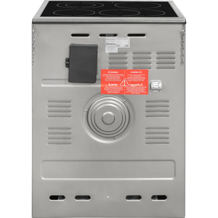 Exquisit ECM 6-4 I BZ , inox, Herd, A, Standgerät, Betriebsart Netzbetrieb, Volumen 61 l, Breite 64 cm – Bild 8