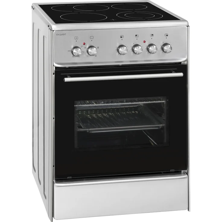 Exquisit ECM 6-4 I BZ , inox, Herd, A, Standgerät, Betriebsart Netzbetrieb, Volumen 61 l, Breite 64 cm – Bild 4
